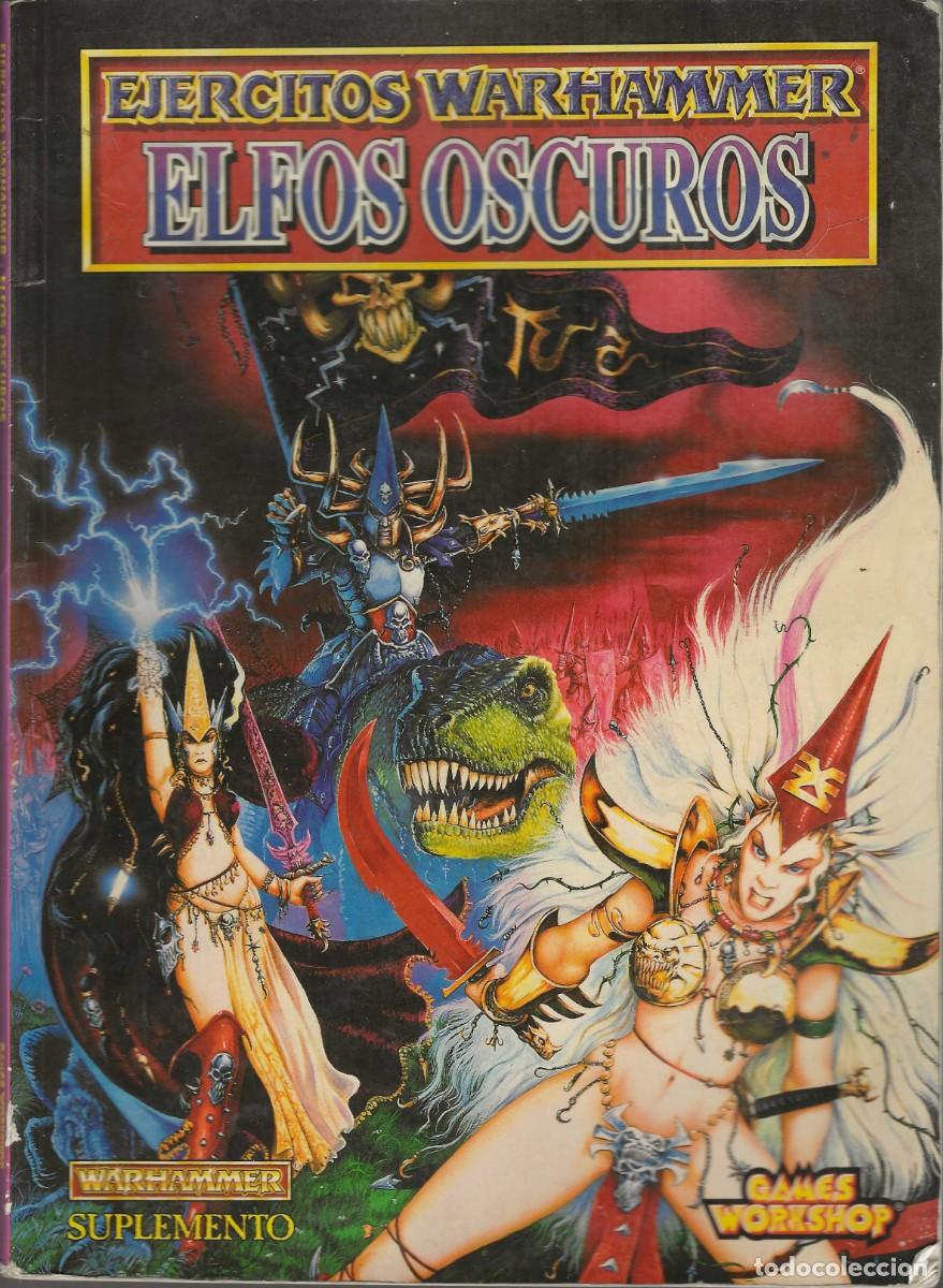 Libros de segunda mano: WARHAMMER SUPLEMENTO -- ELFOS OSCUROS -- 1995