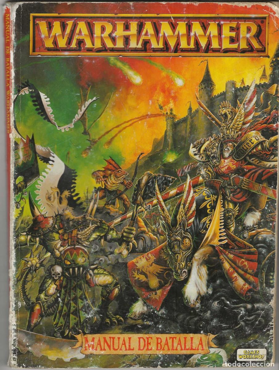 Libros de segunda mano: WARHAMMER -- MANUAL DE BATALLA -- 1996