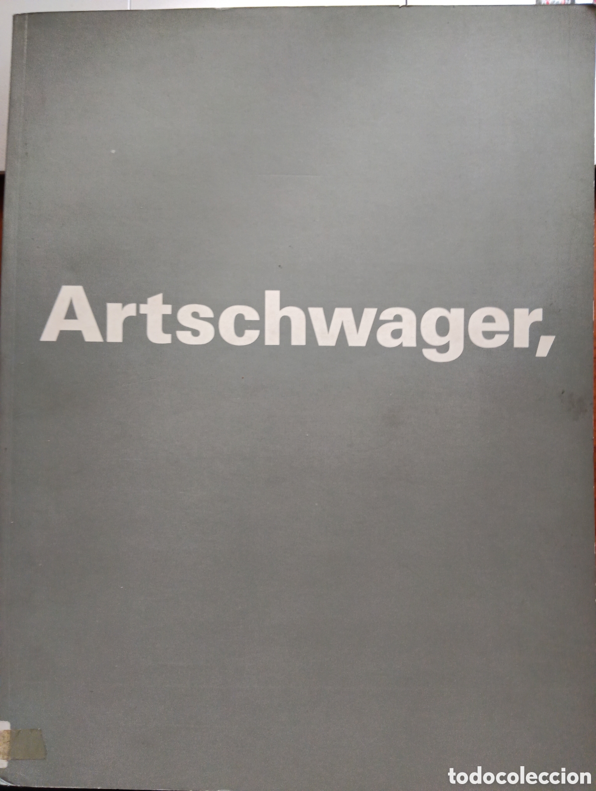 Libros de segunda mano: Artschwager, Richard Armstrong