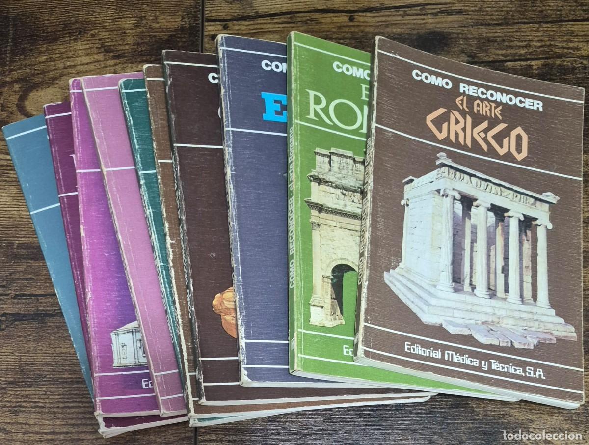 Libros de segunda mano: COLECCI&Oacute;N 10 TOMOS 'C&Oacute;MO RECONOCER EL ARTE' - EDITORIAL M&Eacute;DICA Y T&Eacute;CNICA, A&Ntilde;OS 80