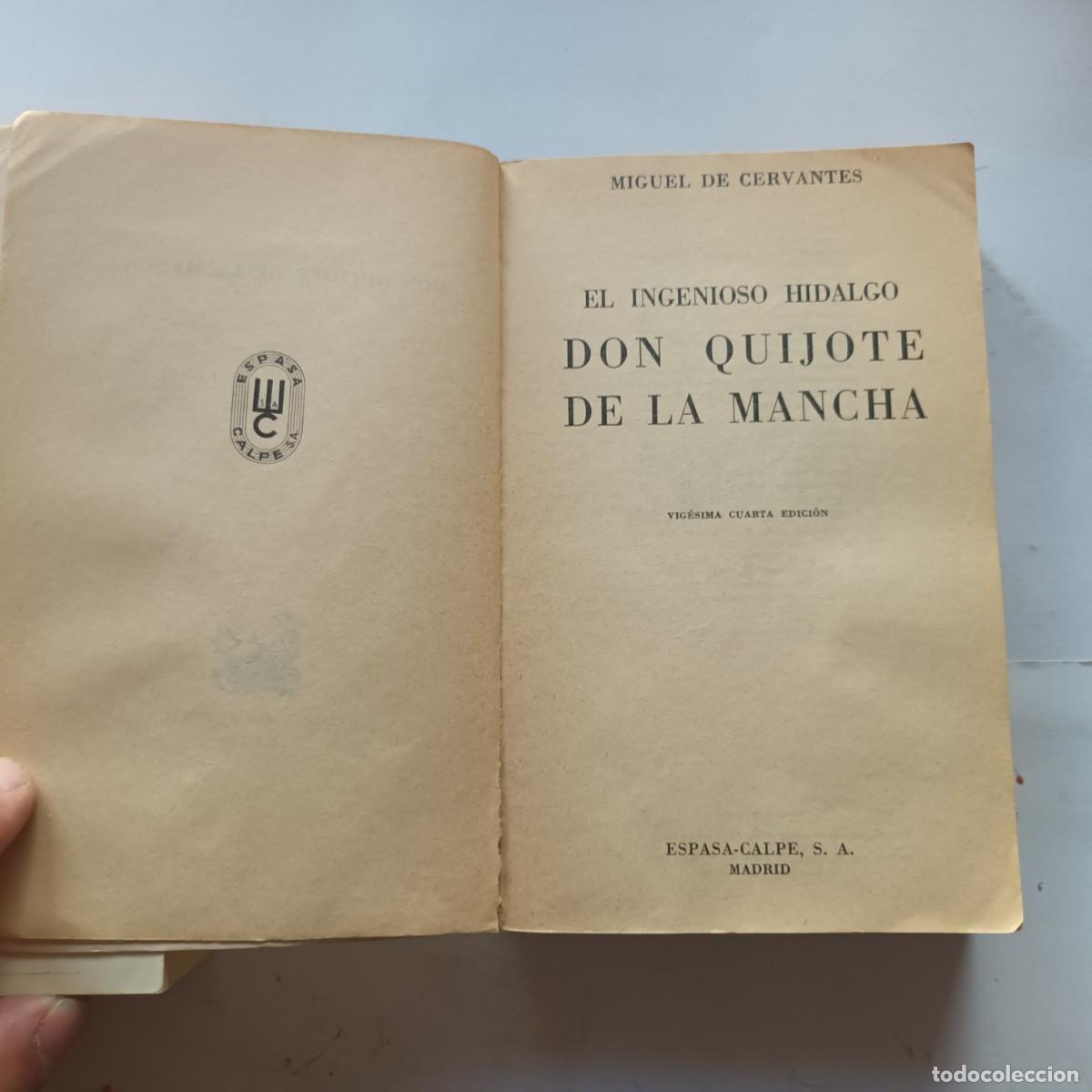 Libros de segunda mano: Libros del Quijote Lote L - 409 - Foto 10