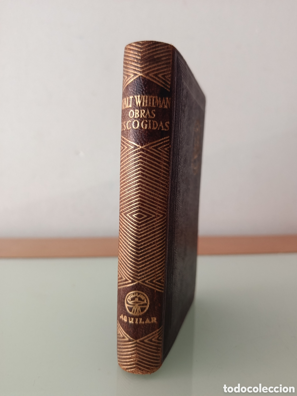 Libros de segunda mano: WHITMAN OBRAS ESCOGIDAS AGUILAR