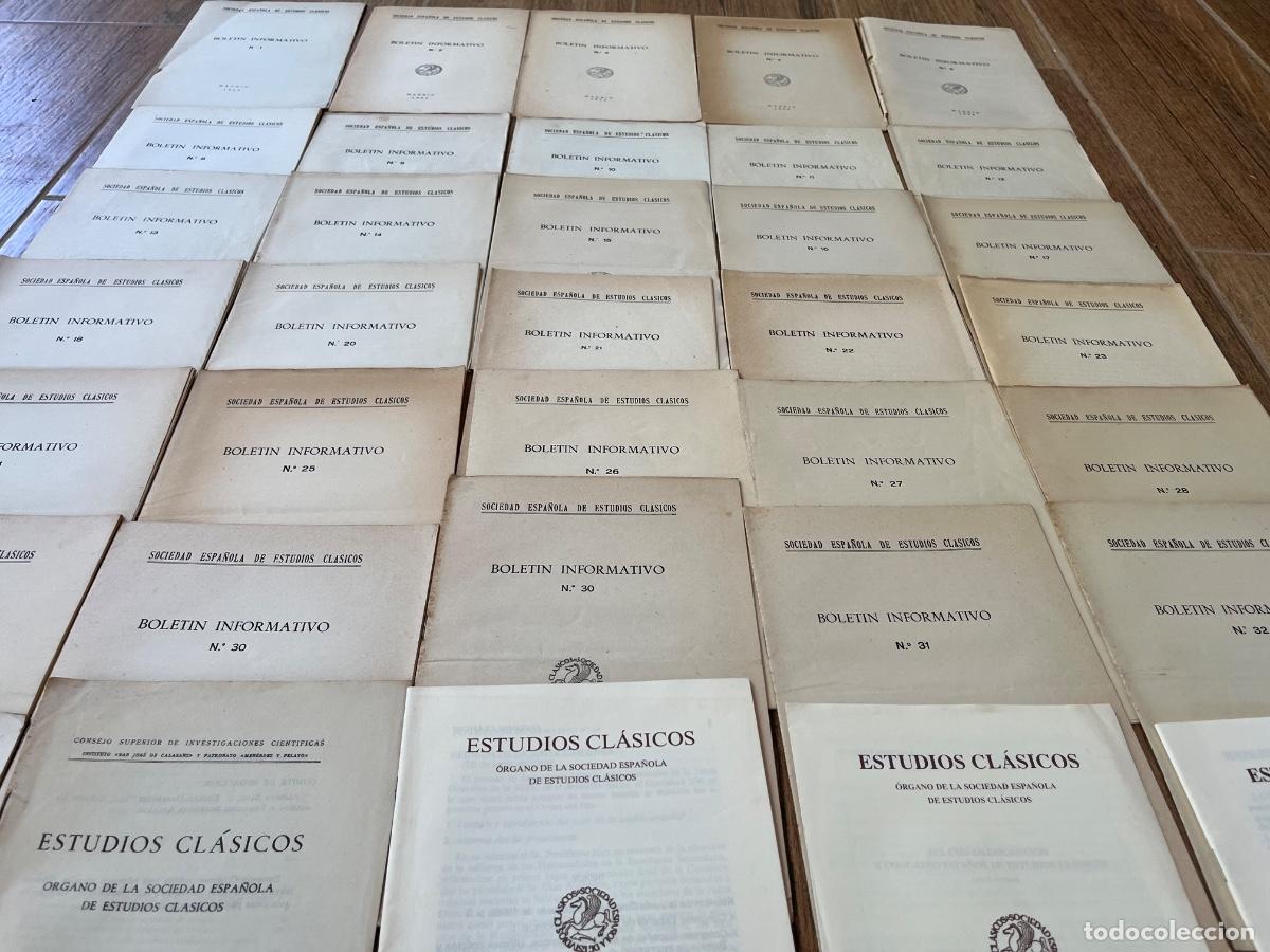 Libros de segunda mano: SOCIEDAD ESPA&Ntilde;OLA DE ESTUDIOS CL&Aacute;SICOS - MAS DE 30 BOLETINES INFORMATIVOS A&Ntilde;OS 50