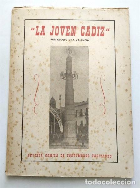 Libros de segunda mano: La joven C&aacute;diz. Revista c&oacute;mica de costumbres gaditanas. Adolfo Vila Valencia