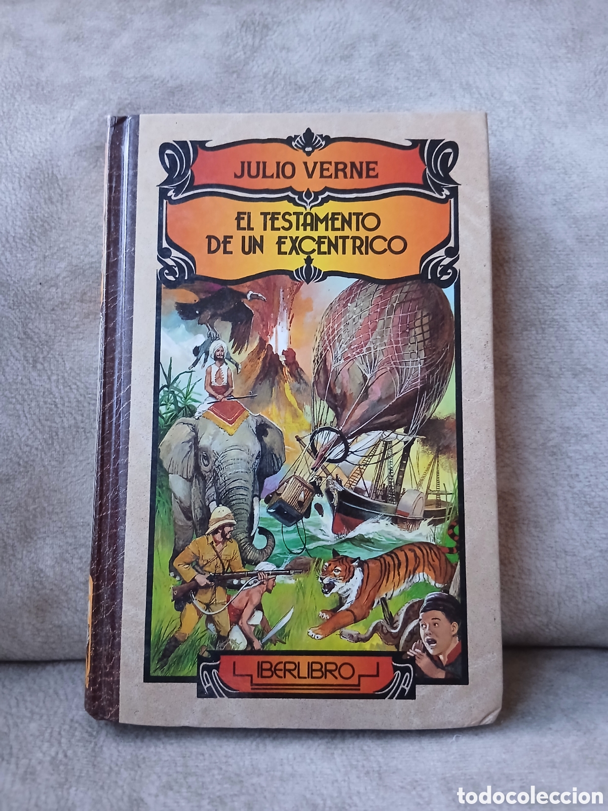 Libros de segunda mano: Libro El Testamento de un Exc&eacute;ntrico -Julio Verne- Iberlibro