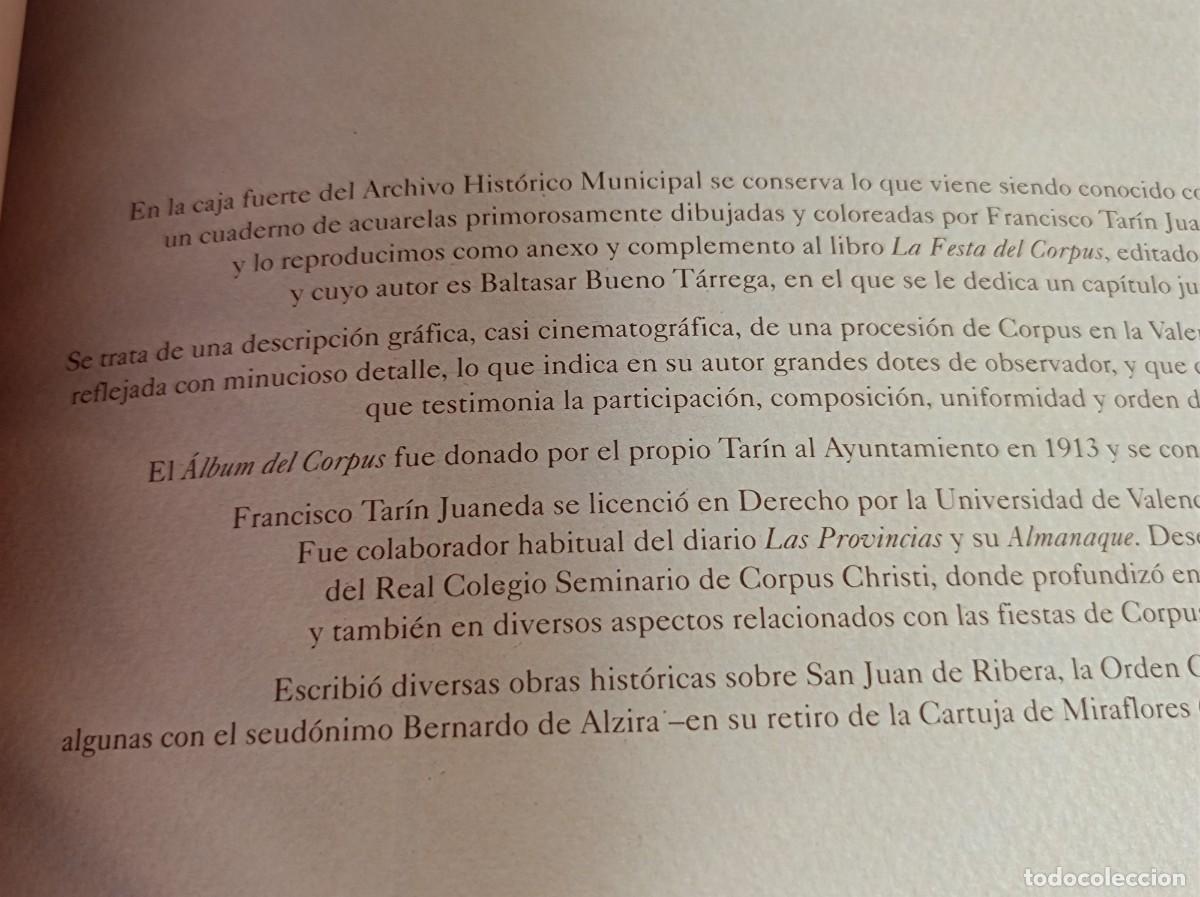 Libros de segunda mano: FACS&Iacute;MIL LA PROCESI&Oacute;N DEL CORPUS EN VALENCIA - Foto 15