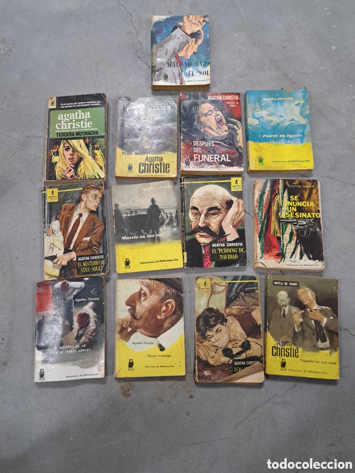 Libros de segunda mano: Jml Lote conjunto 13 novelas Agatha Cristie