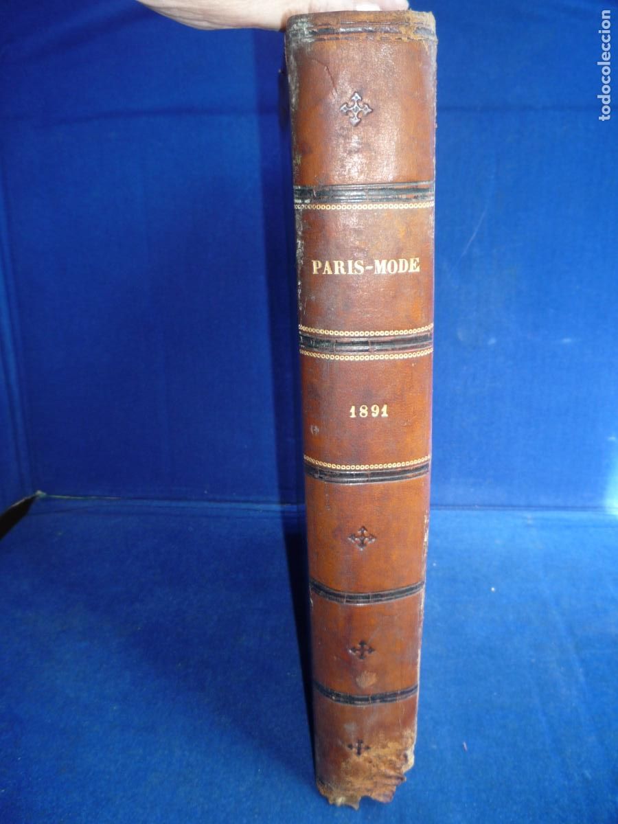 Libros de segunda mano: LIBRO REVISTAS MODA PARIS 1891