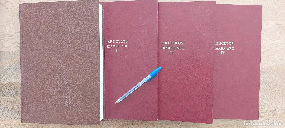 Libros de segunda mano: 4 TOMOS ART&Iacute;CULOS ABC - 1992 - Foto 1