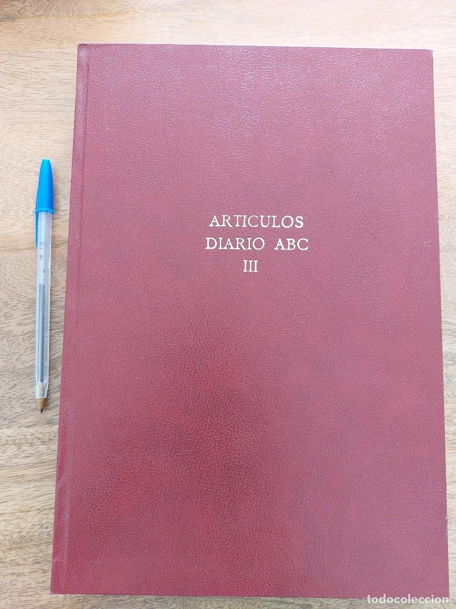 Libros de segunda mano: 4 TOMOS ART&Iacute;CULOS ABC - 1992 - Foto 9