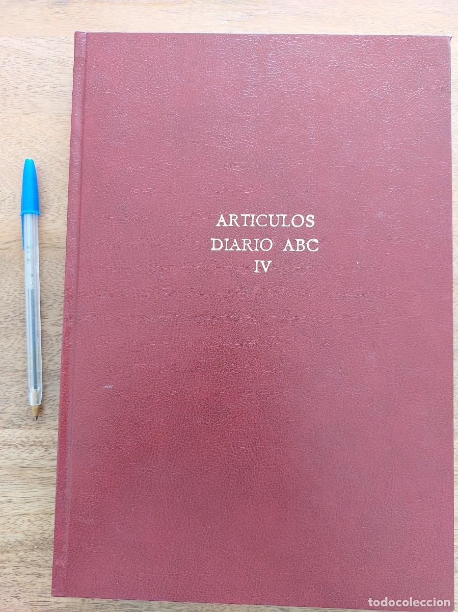 Libros de segunda mano: 4 TOMOS ART&Iacute;CULOS ABC - 1992 - Foto 12