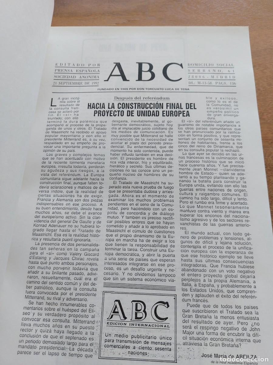 Libros de segunda mano: 4 TOMOS ART&Iacute;CULOS ABC - 1992 - Foto 14