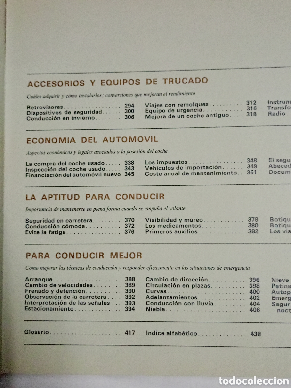 Libros de segunda mano: El libro del autom&oacute;vil selecciones Readers 1971 - Foto 5