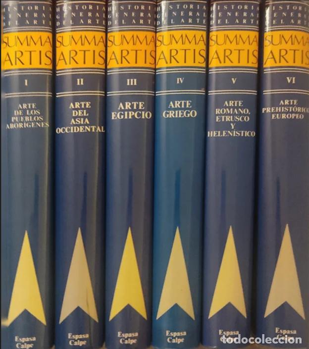 Libros de segunda mano: Encliclopedia de Historia del arte Summa Artis Completa 54 vols Edici&oacute;n de 2001