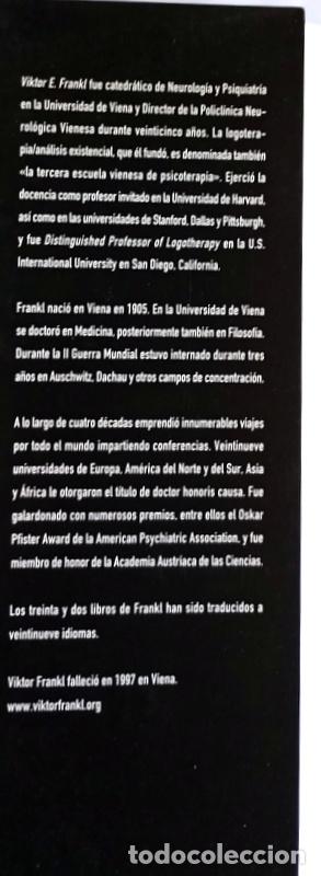 Libros de segunda mano: EL HOMBRE EN BUSCA DE SENTIDO - VIKTOR FRANKL - Foto 2