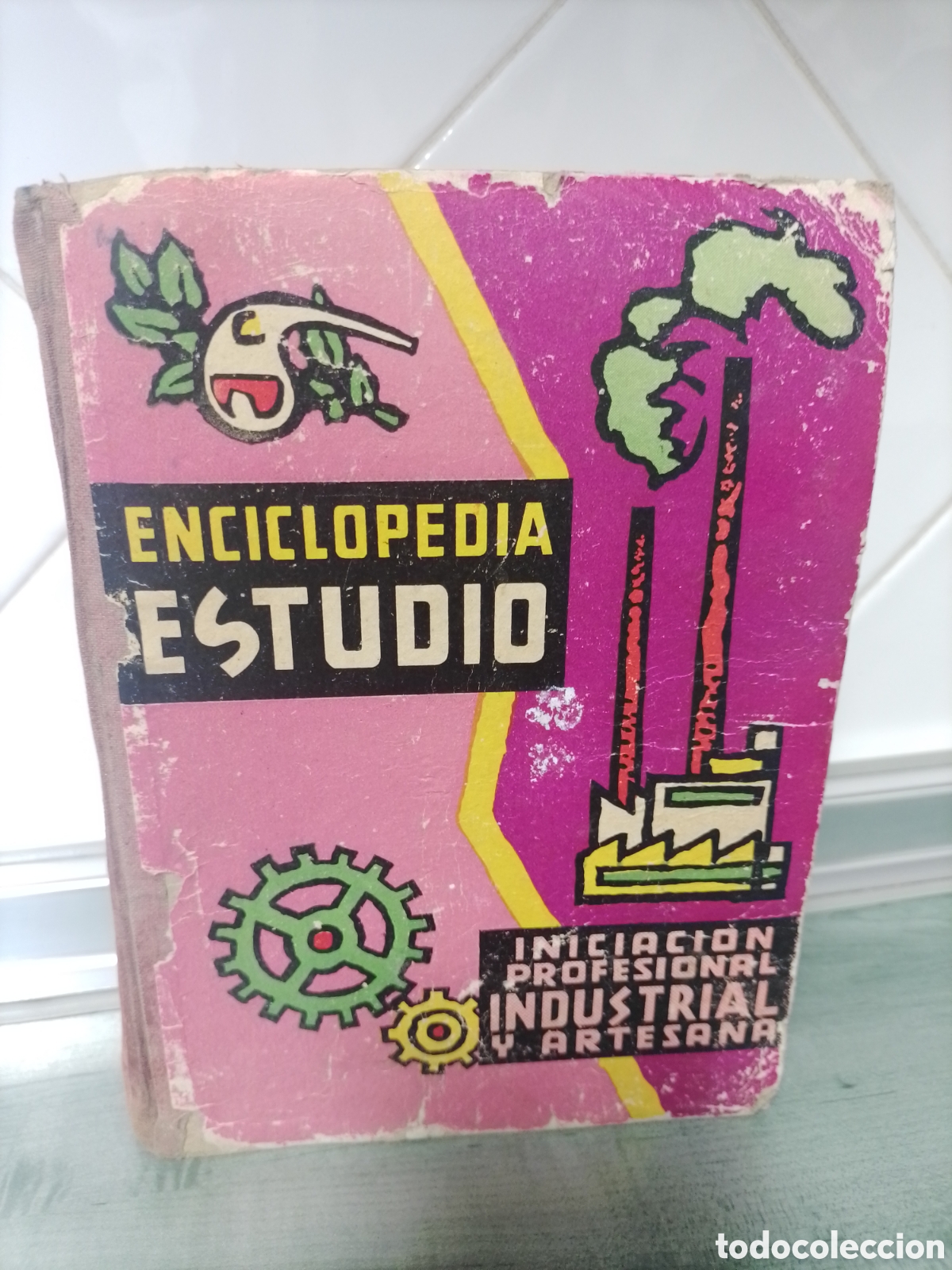 Libros de segunda mano: Enciclopedia estudio - Iniciaci&oacute;n profesional industrial y artesanal - 1959.