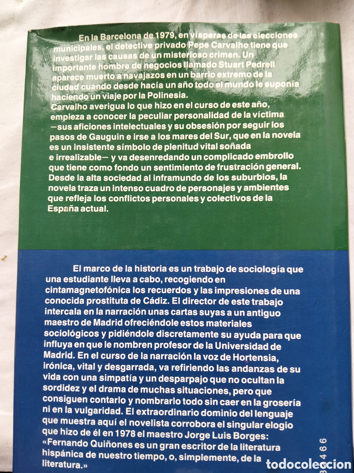 Libros de segunda mano: LOS MARES DEL SUR MANUEL VAZQUEZ MONTALBAN - Foto 2