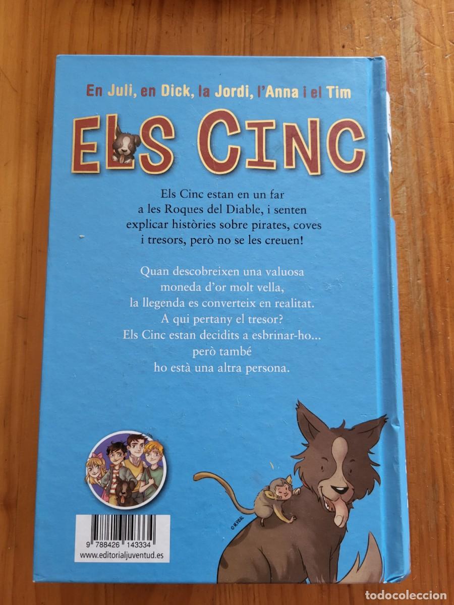 Libros de segunda mano: ELS CINC A LES ROQUES DEL DIABLE. ENID BLYTON - Foto 2