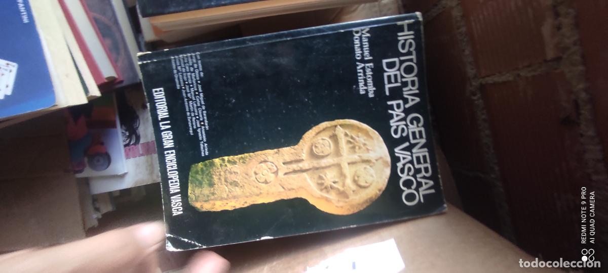 Gebrauchte B&uuml;cher: HISTORIA GENERAL DEL PAIS VASCO DE MANUEL ESTOMBA Y DONATO ARRINDA 1980