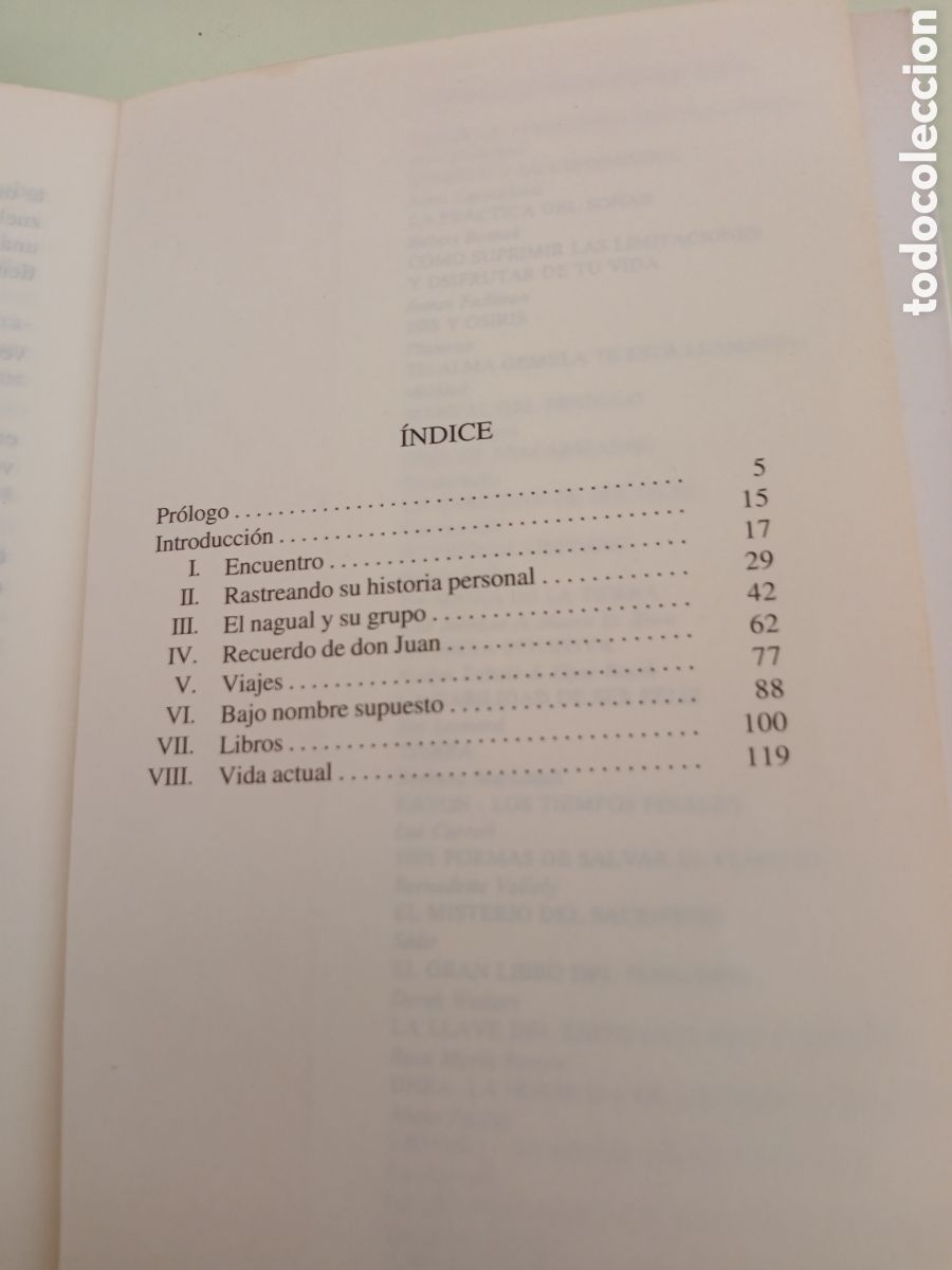 Libros de segunda mano: Conversaciones con Carlos Castaneda. Carmina Fort. - Foto 4