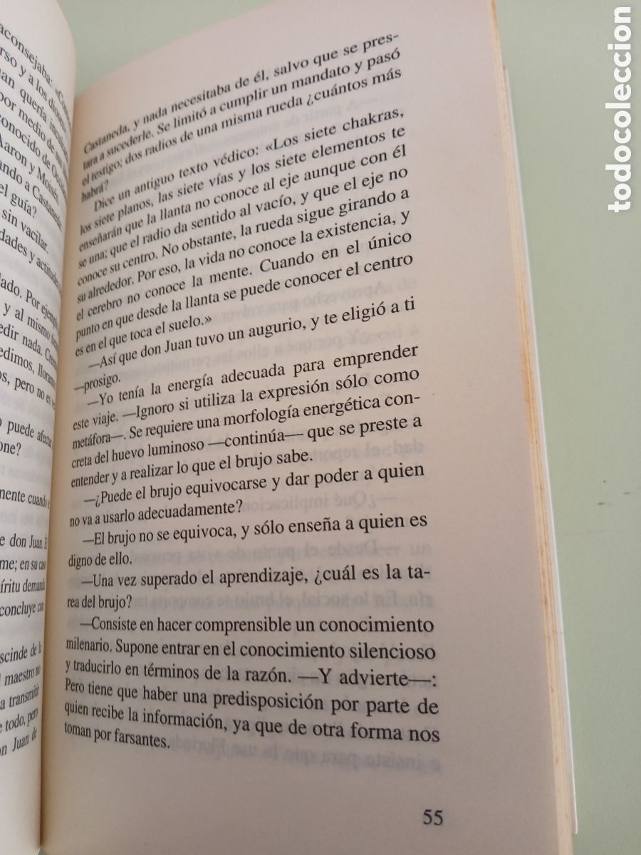 Libros de segunda mano: Conversaciones con Carlos Castaneda. Carmina Fort. - Foto 6