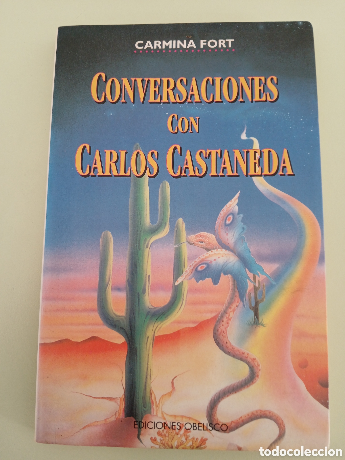 Libros de segunda mano: Conversaciones con Carlos Castaneda. Carmina Fort. - Foto 1