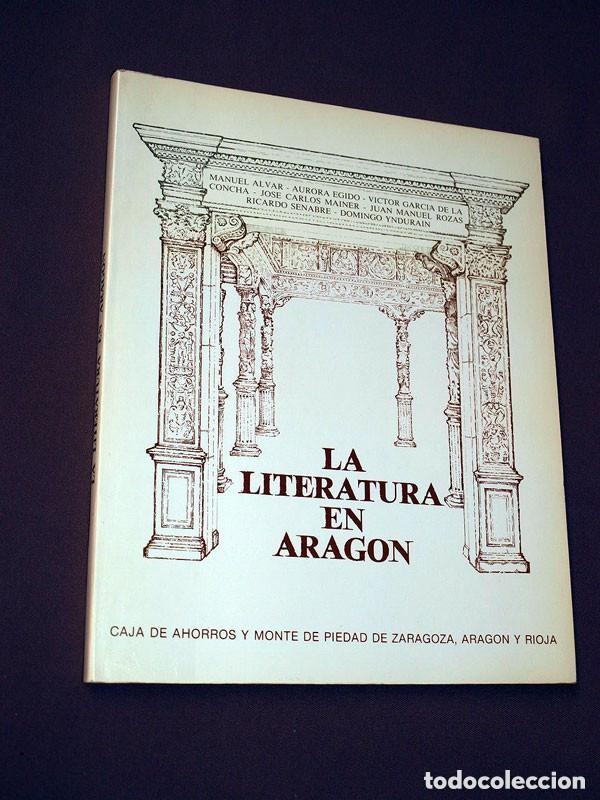 Libros de segunda mano: LA LITERATURA EN ARAG&Oacute;N. I CICLO LITERARIO. VV AA, LEER SUMARIO. Aurora EGIDO (coordinaci&oacute;n) ++++