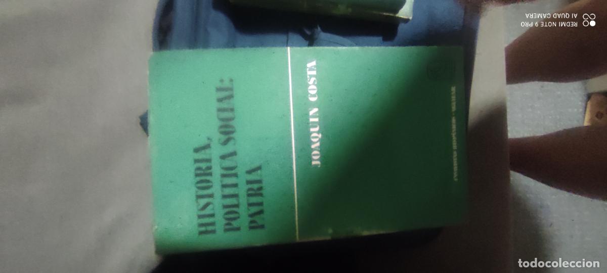 Libros de segunda mano: Historia, pol&iacute;tica social: patria.- Costa, Joaqu&iacute;n