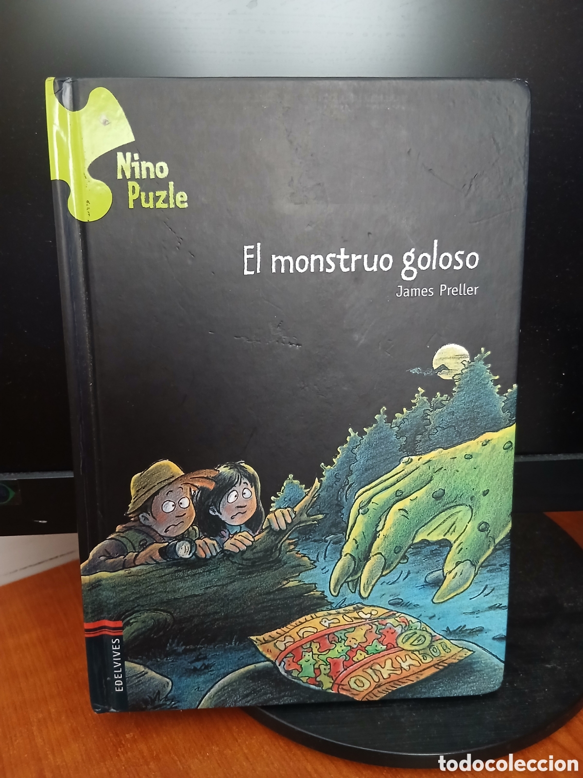 Libros de segunda mano: Libro El Monstruo Goloso -James Preller- Ed. Edelvives