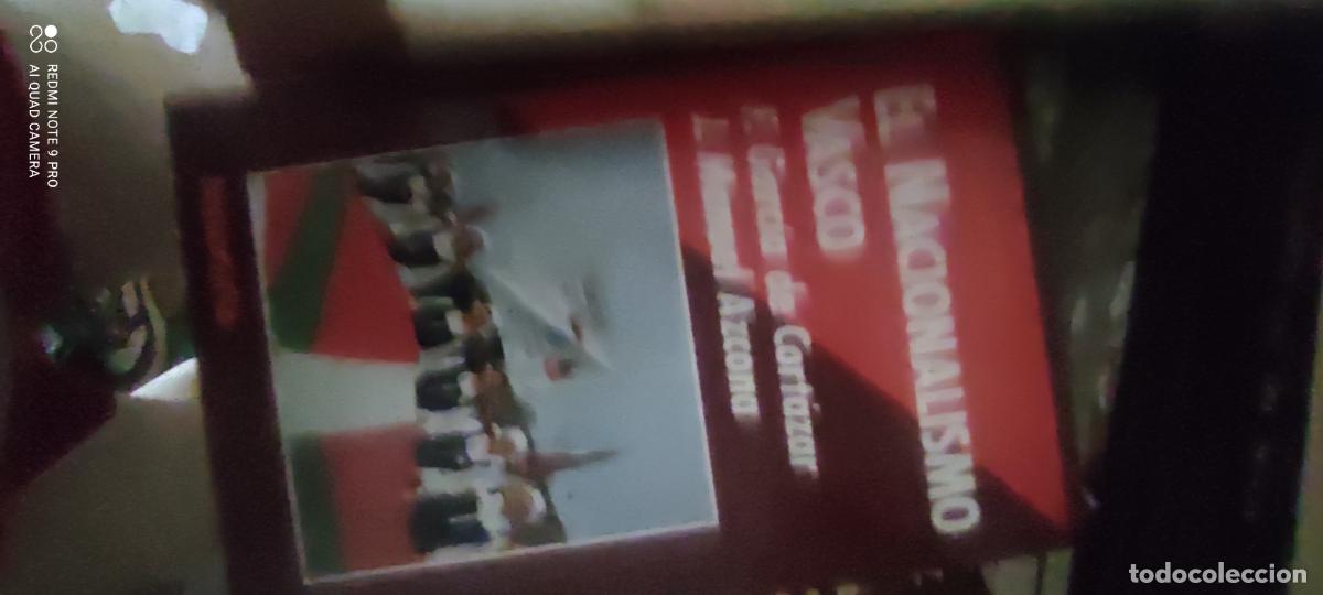 Libros de segunda mano: EL NACIONALISMO VASCO / GARCIA DE CORTAZAR, MANUEL AZCONA / HISTORIA 16 LIBRO