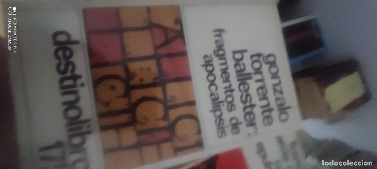 Libros de segunda mano: GONZALO TORRENTE BALLESTER - FRAGMENTOS DE APOCALIPSIS - EDICIONES DESTINO - 1982