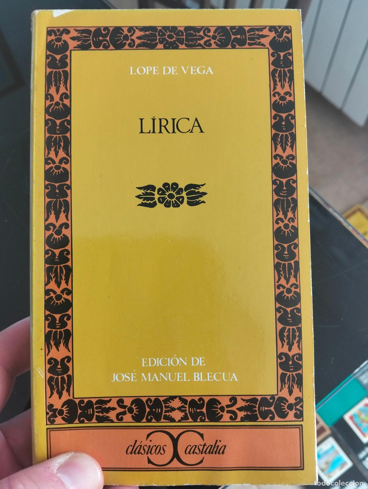 Libros de segunda mano: Lieratura. Lirica de Lope de Vega. Ed. Castalia, 1981. VISITA MI CATALOGO, L55