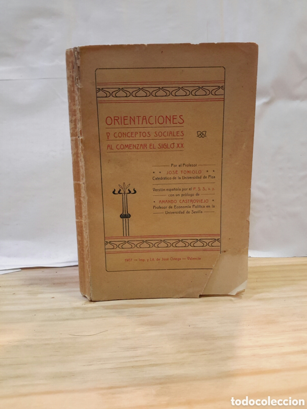 Livres d'occasion: Orientationes conceptos sociales al comenzar el siglo XX