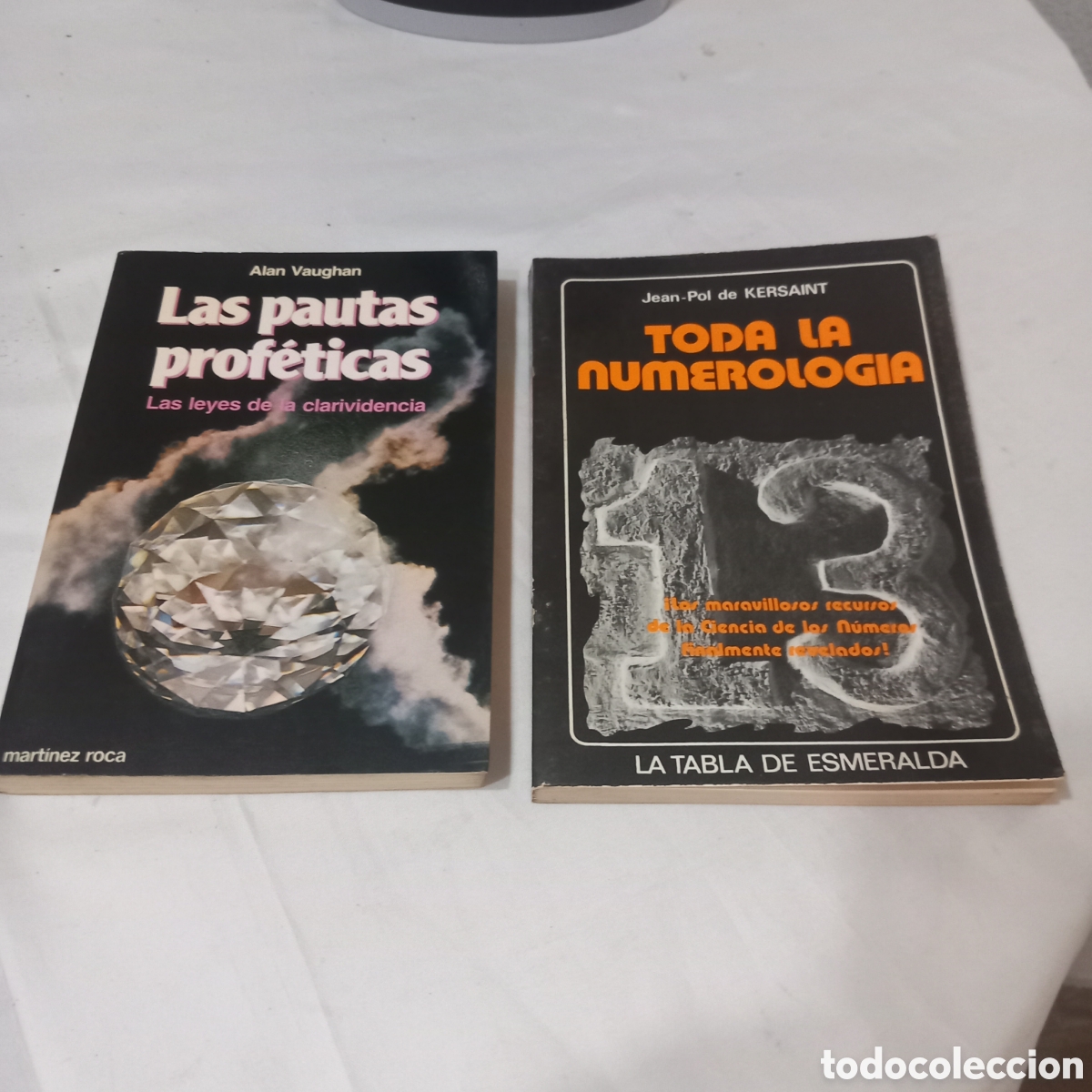 Libros de segunda mano: LAS PAUTAS PROF&Eacute;TICAS+TODA LA NUMEROLOGIA(ALAN VAUGHAN y JEAN-POL KERSAINT)