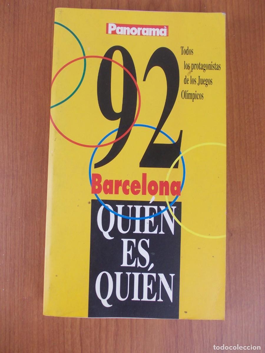 Second hand books: libro Barcelona 92 Quien Es Quien Todos Los Protagonistas Juegos Olimpicos Revista Panorama 1992