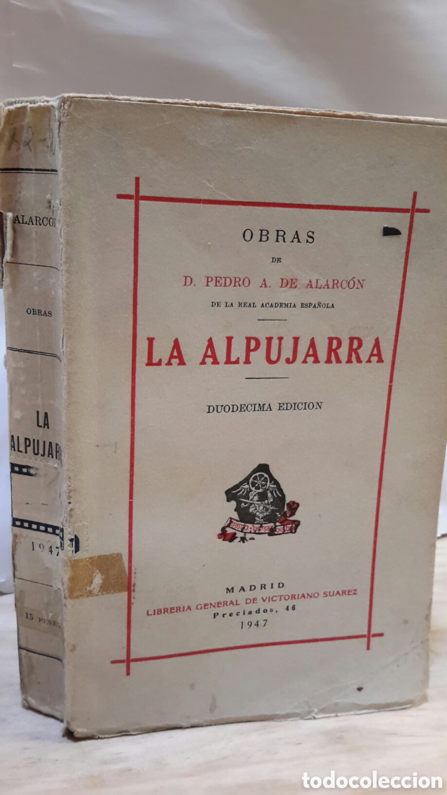 Libros de segunda mano: D. Pedro a. De Alarcon - La alpujara - Foto 1