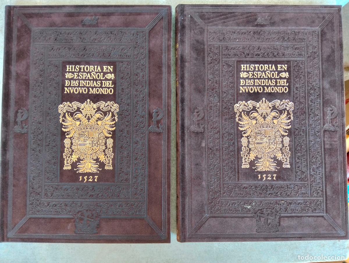 Second hand books: Historia en espa&ntilde;ol de las indias del nuovo mondo Alvar N&uacute;&ntilde;ez Cabeza de Vaca naufragios transc. 1996
