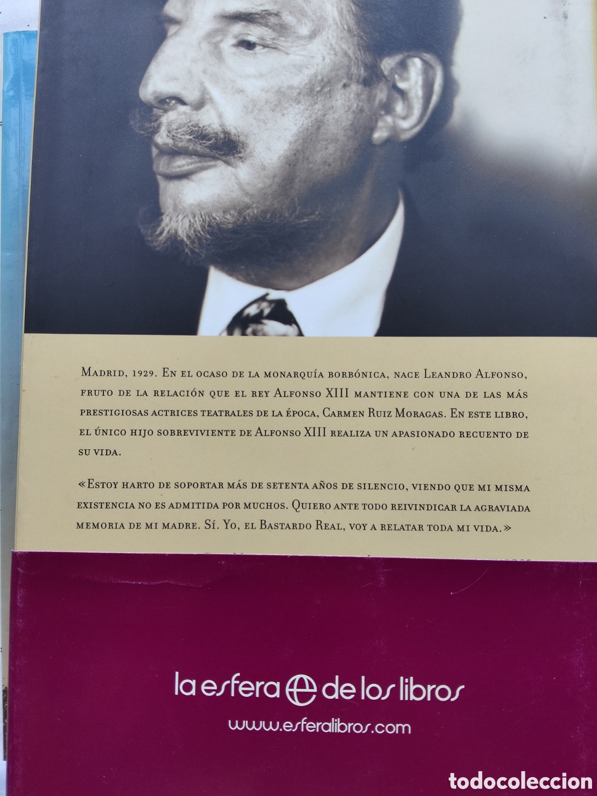 Libros de segunda mano: EL BASTARDO REAL LEANDRO ALFONSO RUIZ MORAGAS - Foto 2