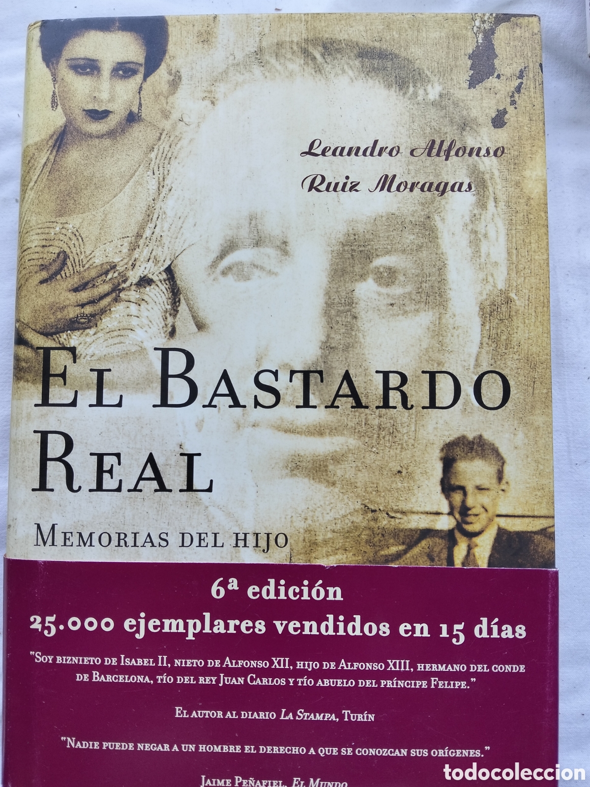 Libros de segunda mano: EL BASTARDO REAL LEANDRO ALFONSO RUIZ MORAGAS - Foto 1
