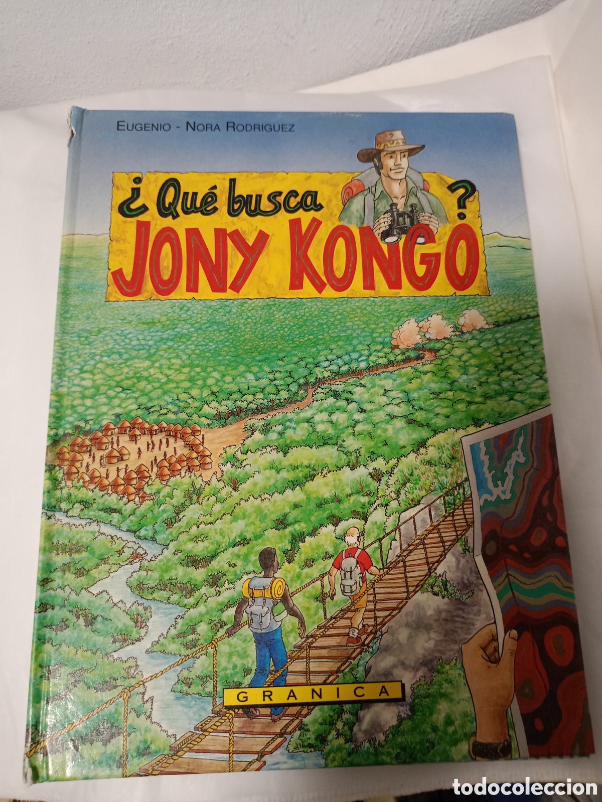 Second hand books: Qu&eacute; busca Jony Kongo?&rdquo; Eugenio y Nora Rodr&iacute;guez. Libro juego
