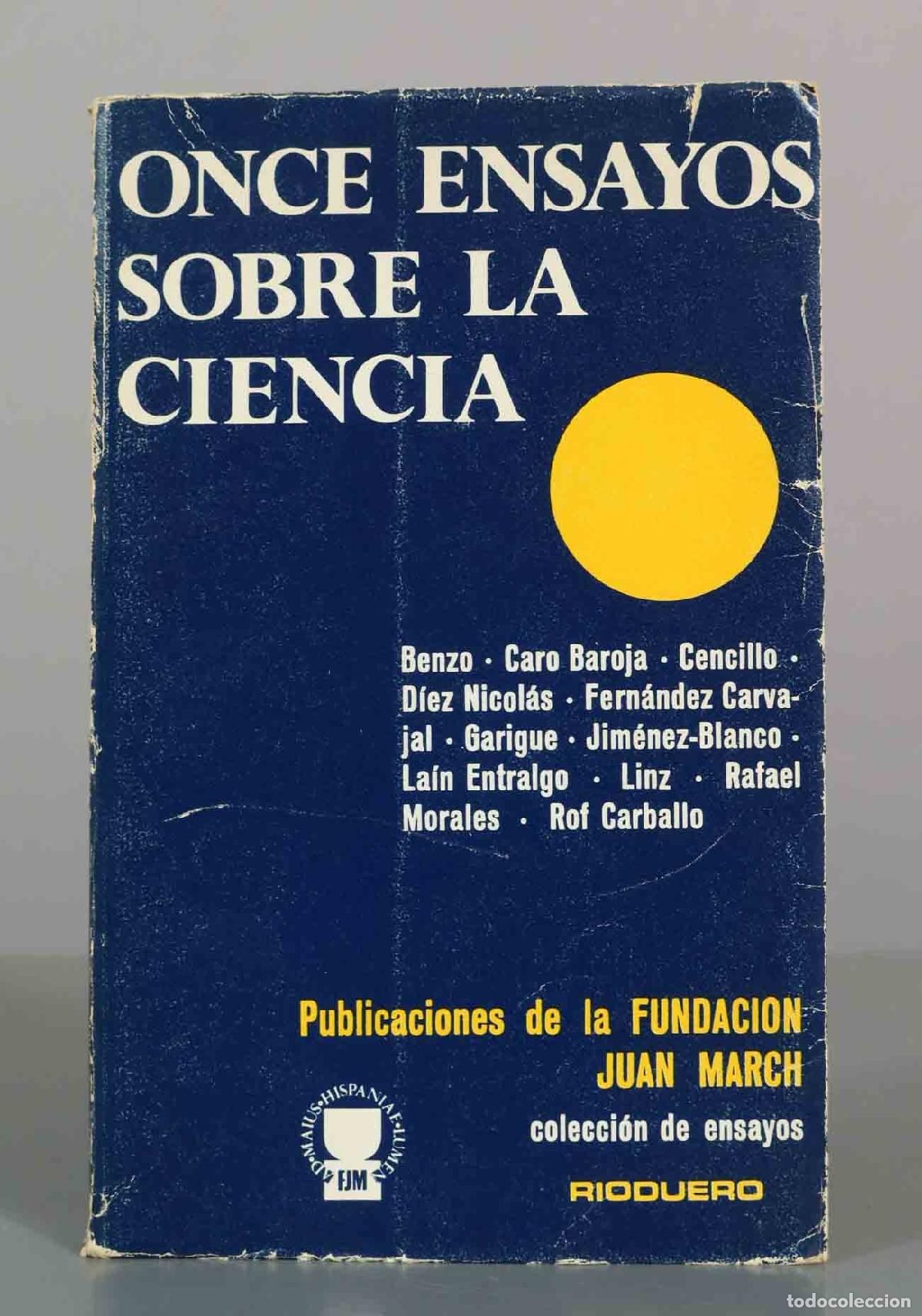 Libros de segunda mano: Once ensayos sobre la ciencia - Editorial Rioduero