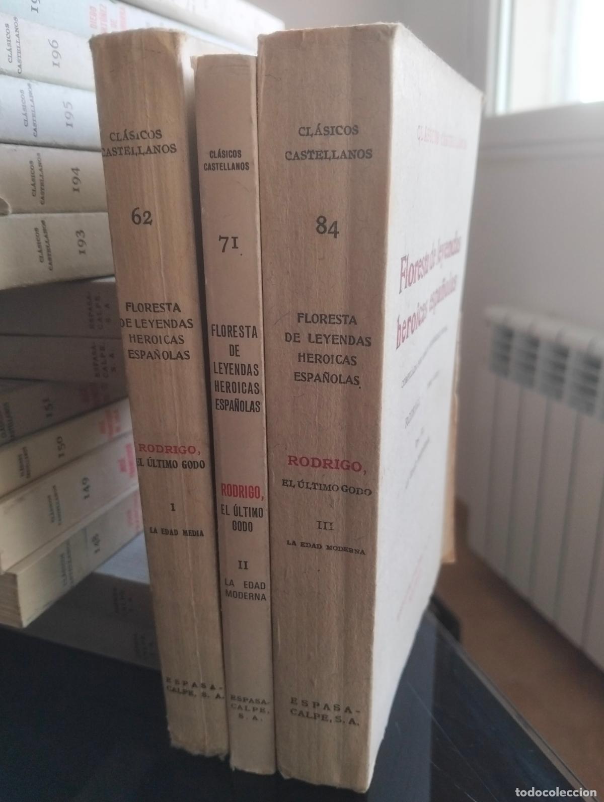 Libros de segunda mano: Raro. Literatura. Floresta de Leyendas Heroicas Espa&ntilde;olas, R. Menendez Pidal, Espasa, 1958 L55