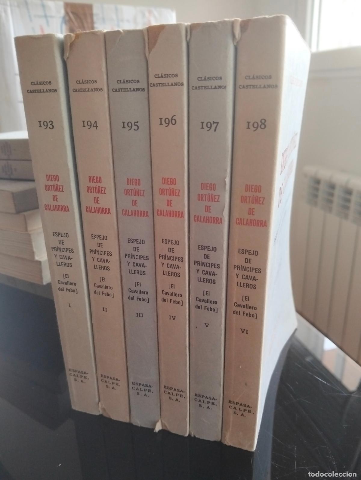 Libros de segunda mano: Literatura. Espejo de Principes y Cavalleros, Diego Ortu&ntilde;ez de Calahorra, Espasa, 1975. L55