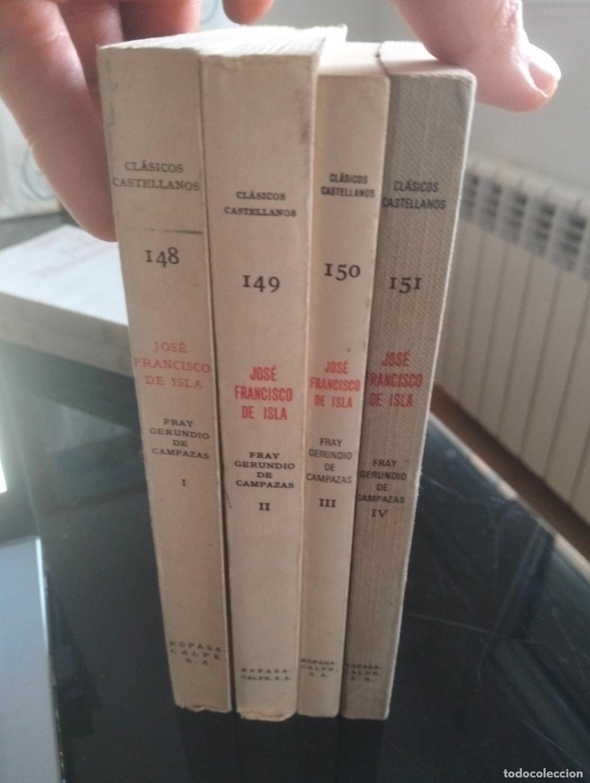 Libros de segunda mano: Literatura. Fray Gerundio de Campazas, Padre Isla, ed. Espasa, 2 ediciones. VISITA MI CATALOGO, L55