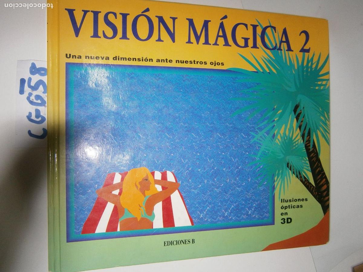 Libros de segunda mano: VISION MAGICA 3 ILUSIONES OPTICAS EN 3D
