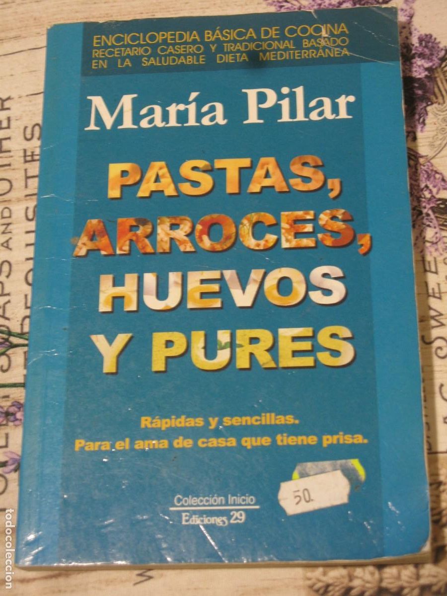 Libri di seconda mano: Pastas, arroces, huevos y pures - Jerez, Maria Pilar