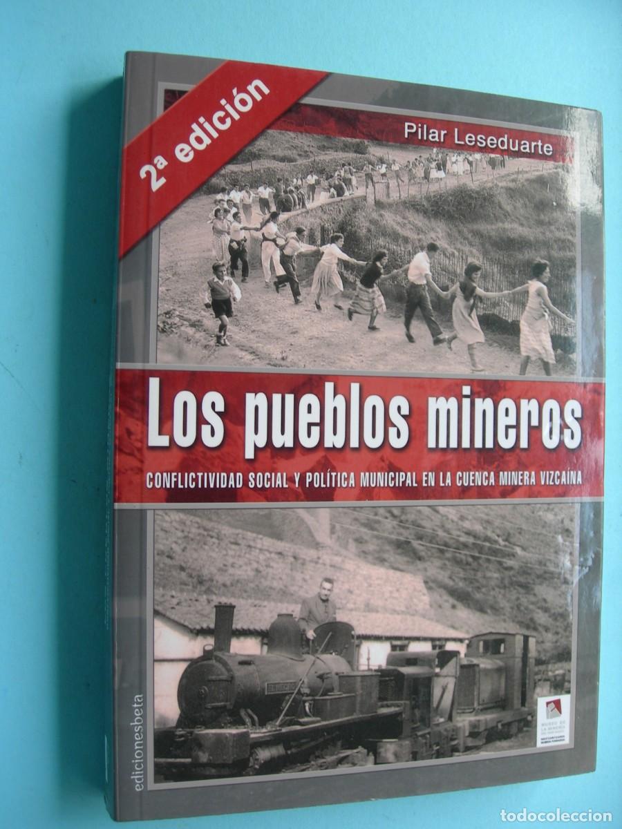 Libros de segunda mano: LOS PUEBLOS MINEROS / PILAR LESEDUARTE / HISTORIA