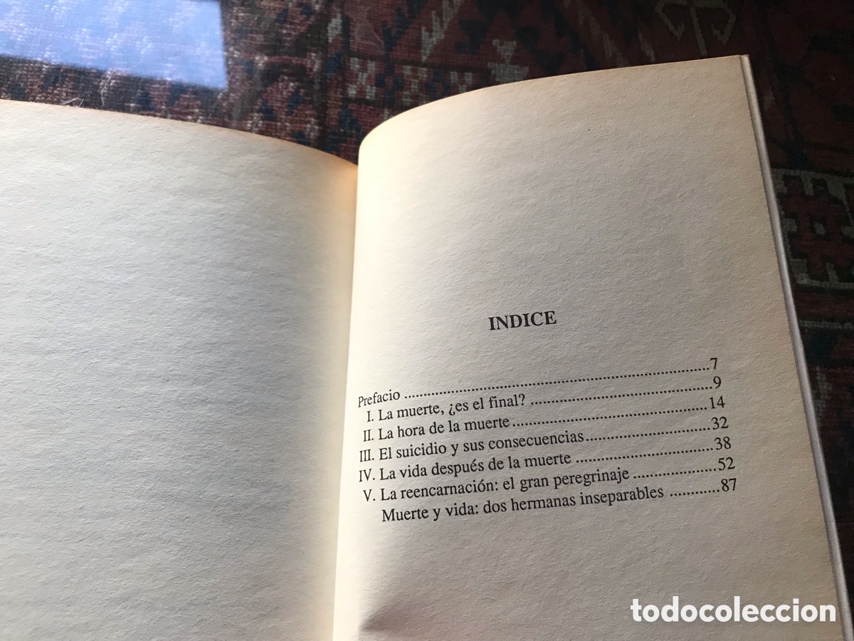 Libros de segunda mano: Muerte y reencarnaci&oacute;n. Sri Chinmoy. Ediciones obelisco. - Foto 4