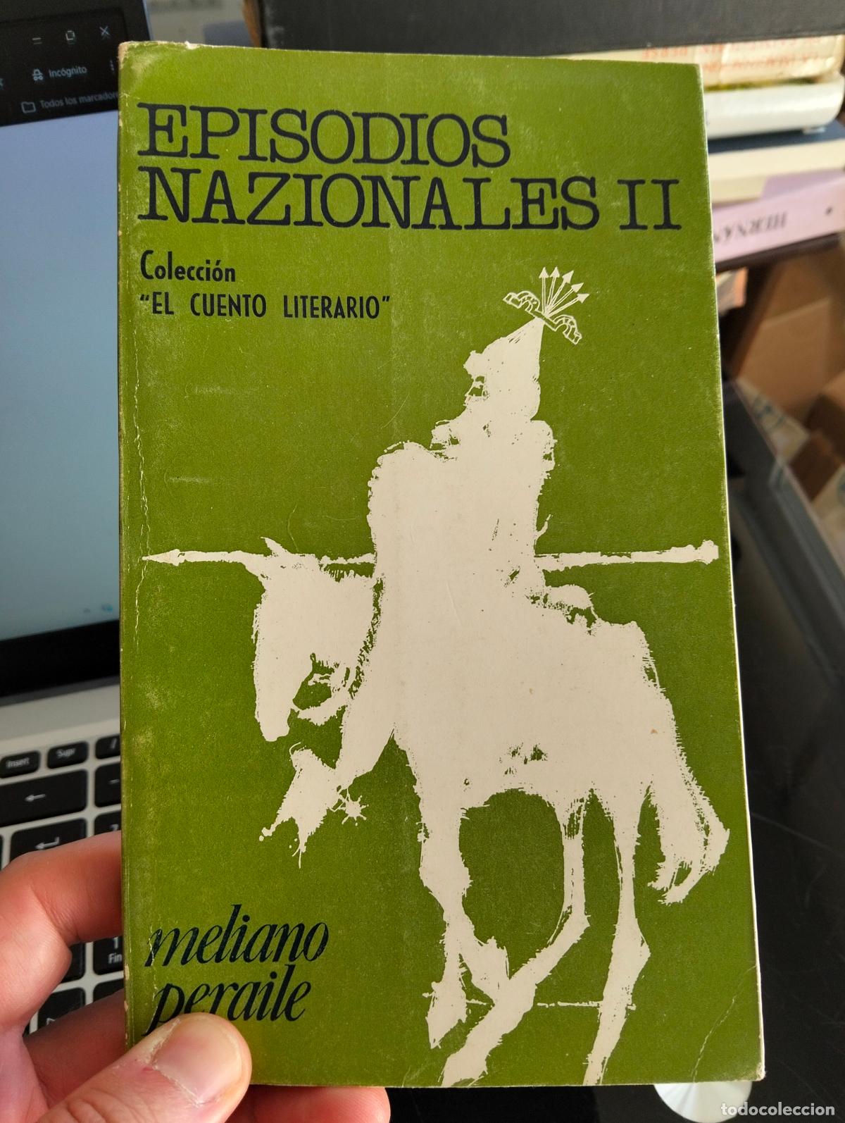 Libros de segunda mano: Literatura. Relatos. Episodios Nazionales, M. Peraile, Dedicado. Col. Cuento Literario, 1983. L55