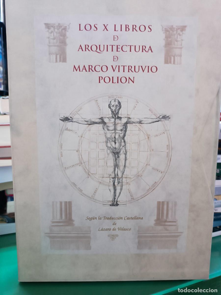 Libros de segunda mano: LOS X LIBROS DE ARQUITECTURA DE MARCO VITRUVIO POLION, CICON EDICIONES, C&aacute;ceres 1999